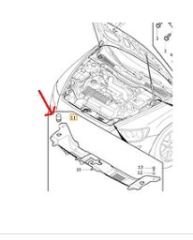 S60/V60/C30/XC60/ KAPUT AYAR TAKOZU