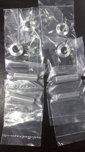 KAPI KİLİT PİMİ HALKASI SETİ ( krom ) S60/V70/S80/XC70/XC90