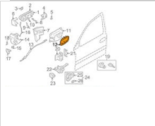 KAPI KİLİT ÇERÇEVESİ /S80