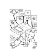 S80 SOL ARKA KAPI EŞİĞİ KAPLAMA PLASTİĞİ