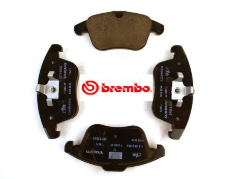 S80/XC70 07- 16'' BALATA KİTİ ÖN