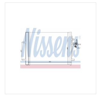 S60 2010- S80 2007- (YÜKSEK ŞASE ARALIĞI İÇİN) KLİMA RADYATÖRÜ