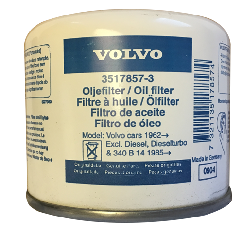 VOLVO S40 / V40 / 850 / S70 / V70 YAĞ FİLTRESİ METAL ORİJİNAL