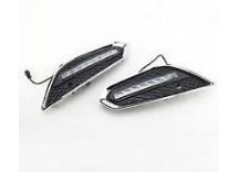 S60/V60 SİS KAPAĞI SOL-SAĞ KROMLU LEDLİ MONTAJ KABLOSU İLE