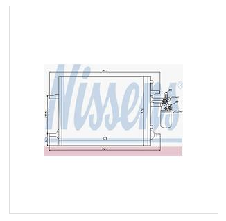 S60/V60/XC60 KLİMA RADYATÖRÜ ( KONDANSATÖR ) 5,6 CYL ve B4204TX