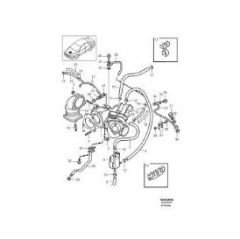 S40 / V40 TURBO YAĞLAMA BORUSU ( TURBODAN MOTORA GİDEN )