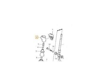 S40/V40 VİTES TOPUZU ALT KISIM