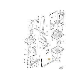 S40/V40 VİTES KOLU LEVYESİ
