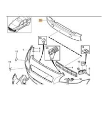 NS40/ V50 ÖN TAMPON İÇ PLASTİĞİ