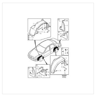 S40 / V40 2001- PAÇALIK ÖN SOL