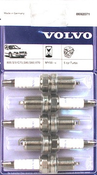 S60/S80/S70/XC70/850/XC90 BUJİ TAKIMI TURBOLU ARAÇLAR İÇİN (8692071)
