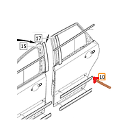 KAPI BANDI SOL,ARKA /NS40 /V50