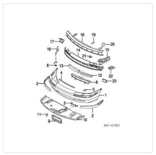 S40 / V40 FAN KOMPLER YIKAMA SİLGİ KOLU TUTUCUSU