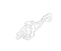 S40/S80/V50/V70/C30/XC60/XC70 KAPI KİLİT BRAKETİ (SOL)