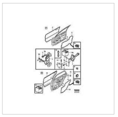 S40 / V40 KAPI SACI ÖN SOL
