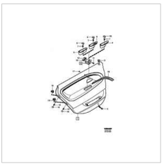 S40 / V40 KAPI TUTUCUSU İÇ BAKALİTİ SAĞ