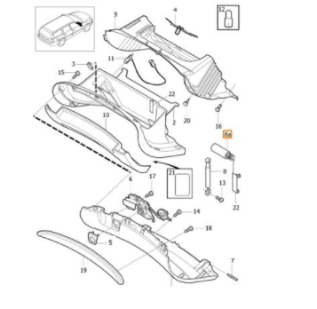 S60 / V70 TORPİDO AMORTİSÖRÜ