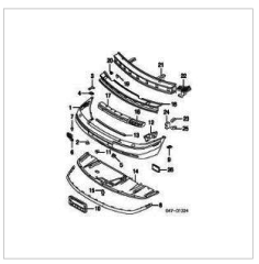 S40 / V40 SİS FARI KAPAĞI SAĞ