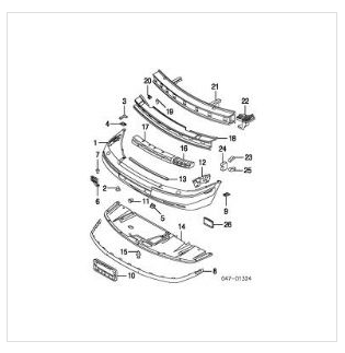 S40 / V40 SİS FARI KAPAĞI SOL