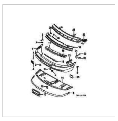 S40 / V40 SİS FARI KAPAĞI SOL