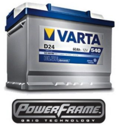 VARTA BLUE DYNAMIC D24 12V 60 AMPER (AH) AKÜ (GARANTİLİ)