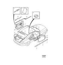 S40 / V40 / C70 TAVAN ÇITA KLİPSİ