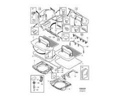 S40 / V40 BAGAJ KLİPSİ