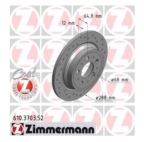 S60/V70/XC70/S80 ARKA DİSK SPORT MODEL
